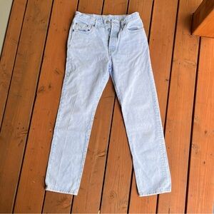 Levi's Light Blue High Rise Women Jeans